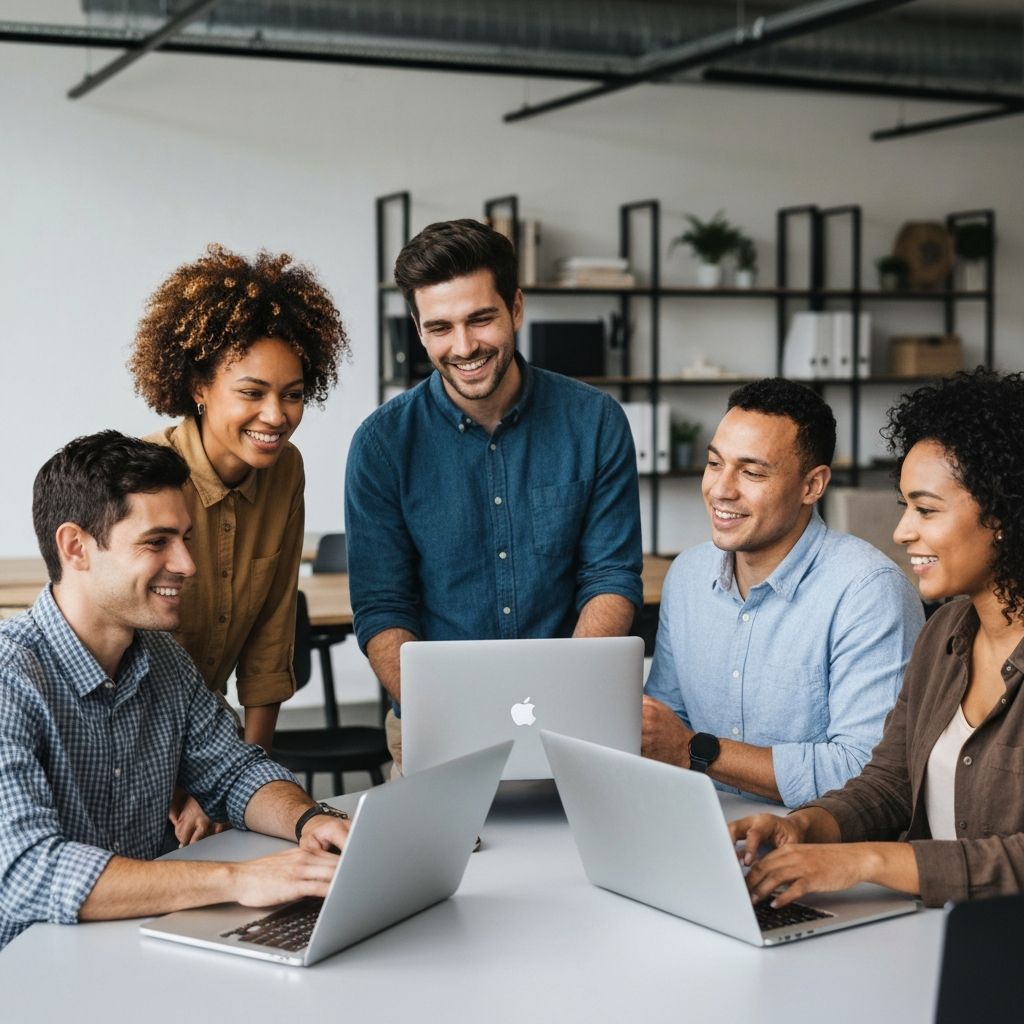 MarketingAdx team working together